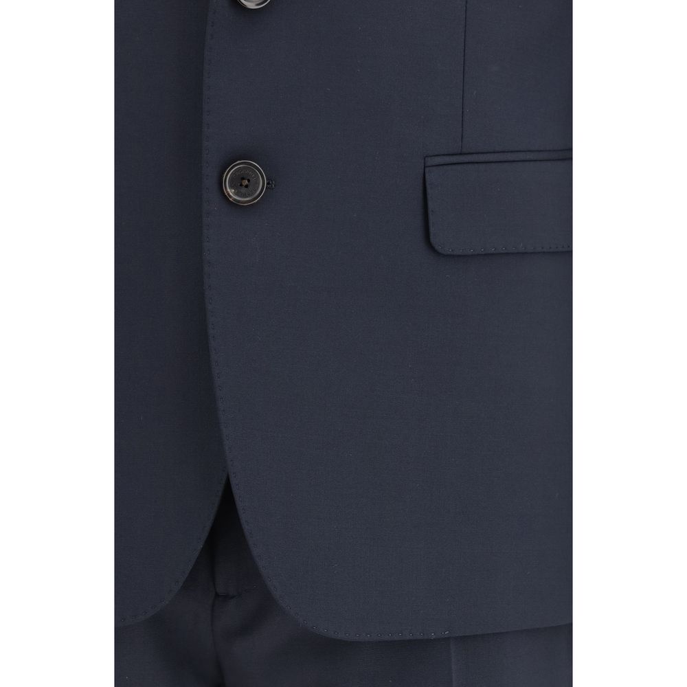 Dsquared² Blue Suits for Men side view