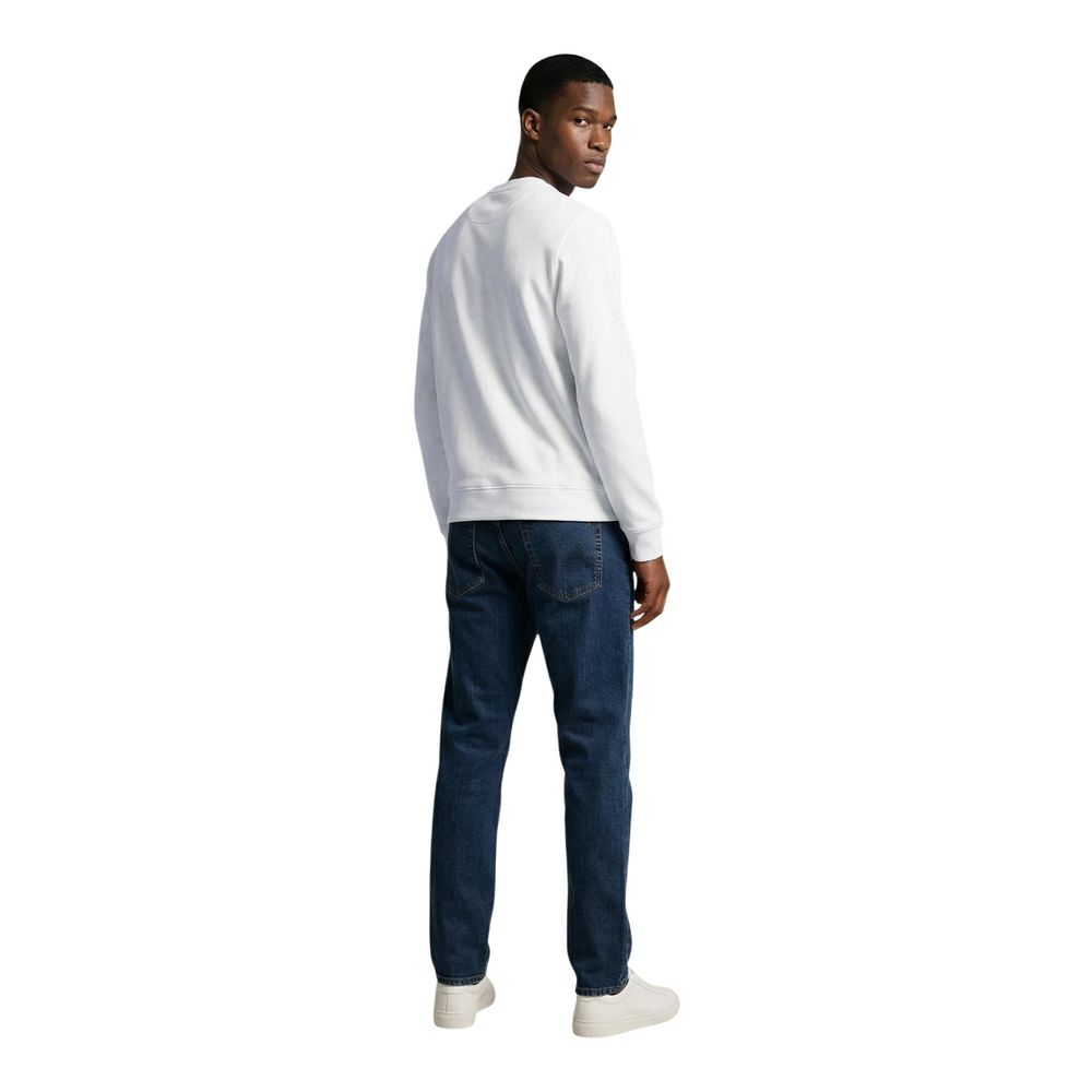 Lyle & Scott White Sweatshirt side view