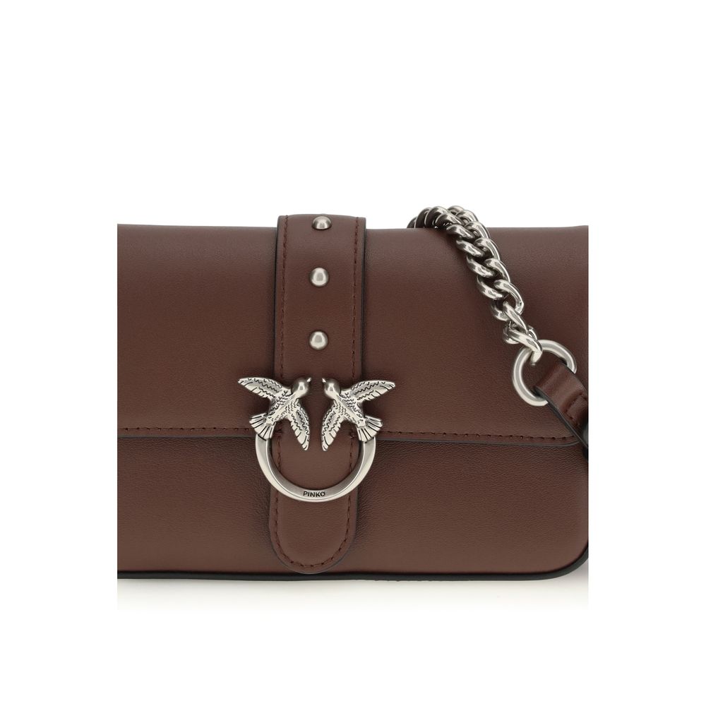 PINKO Brown Shoulder Bag for Women side view