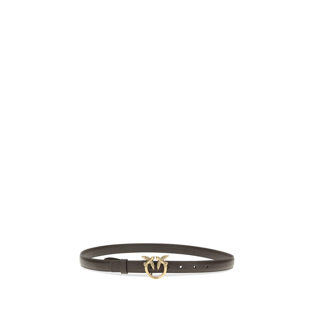 Ceinture PINKO marron en cuir de veau (Bos Taurus)