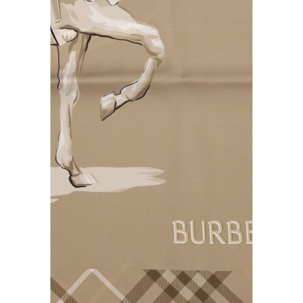 Burberry Beige Scarf detail view