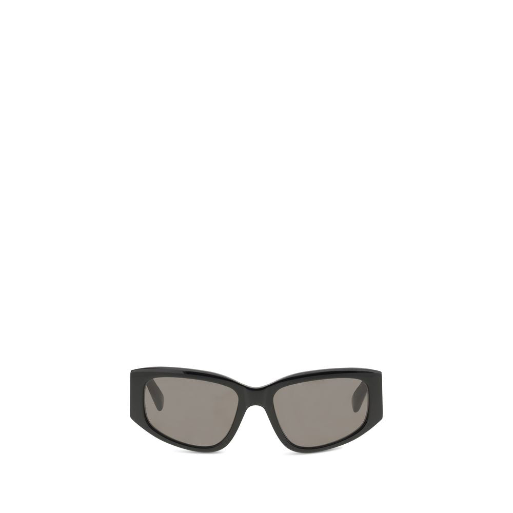 Lunettes de soleil Balenciaga noires en acétate