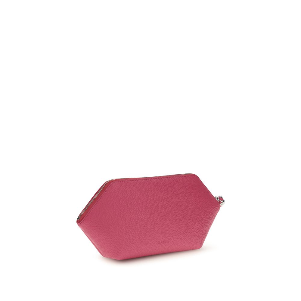 Ganni Multicolor Clutch Bag for Women detail view