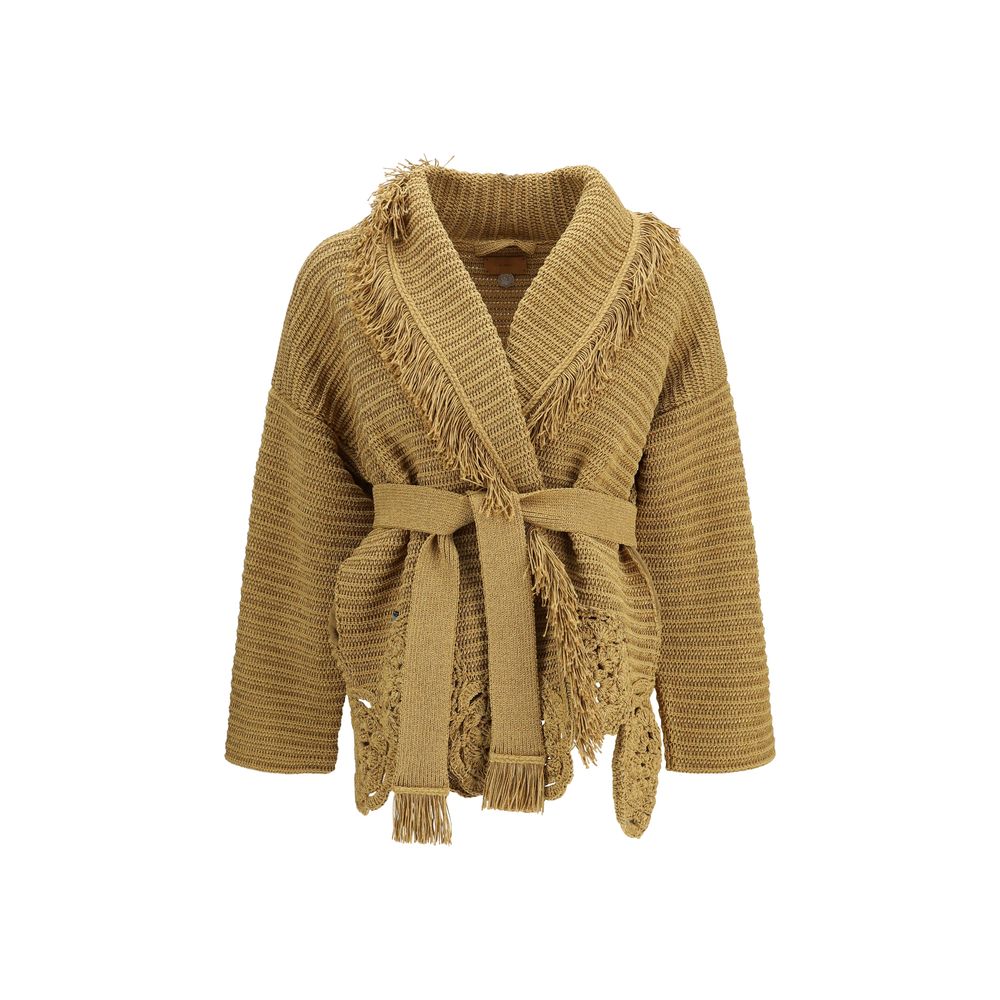 Cardigan Alanui en polyester doré