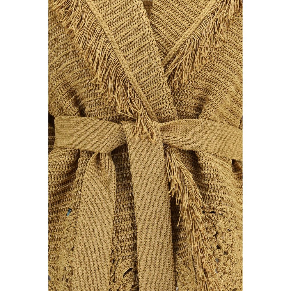 Cardigan Alanui en polyester doré