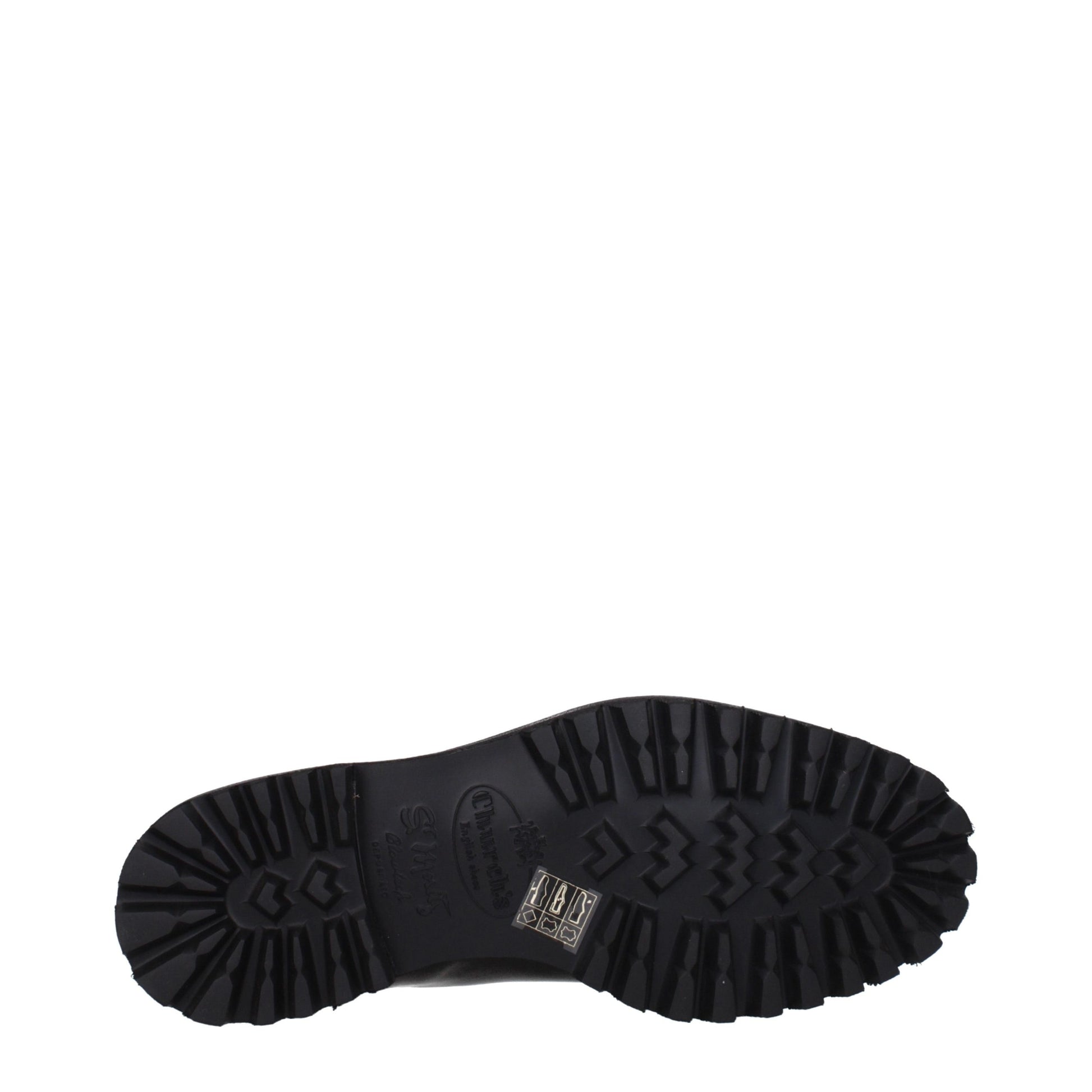 Bottines en cuir noir Church's