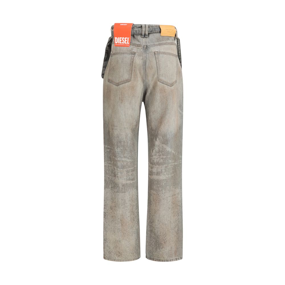 Diesel Grey Slim Fit Jeans for Women alternate view