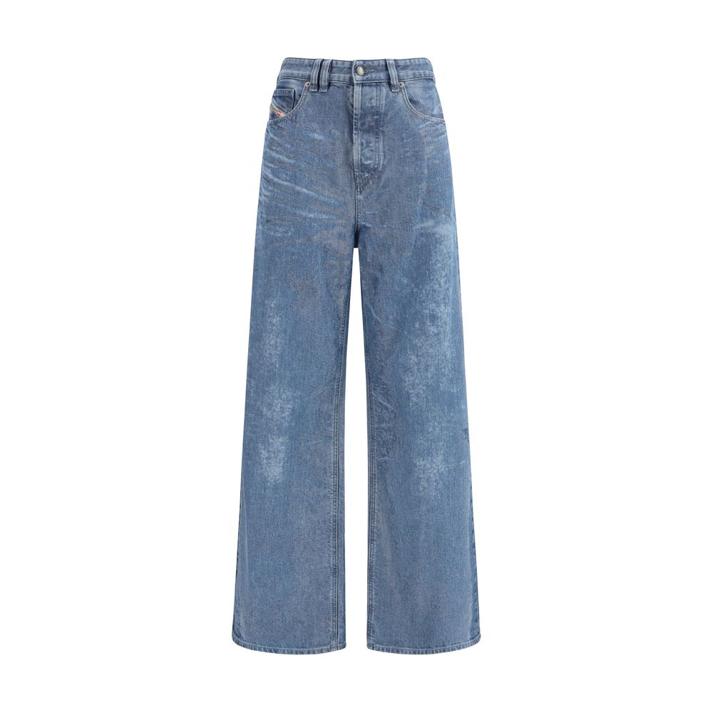 Diesel Blue Relaxed Fit Jeans for Women
