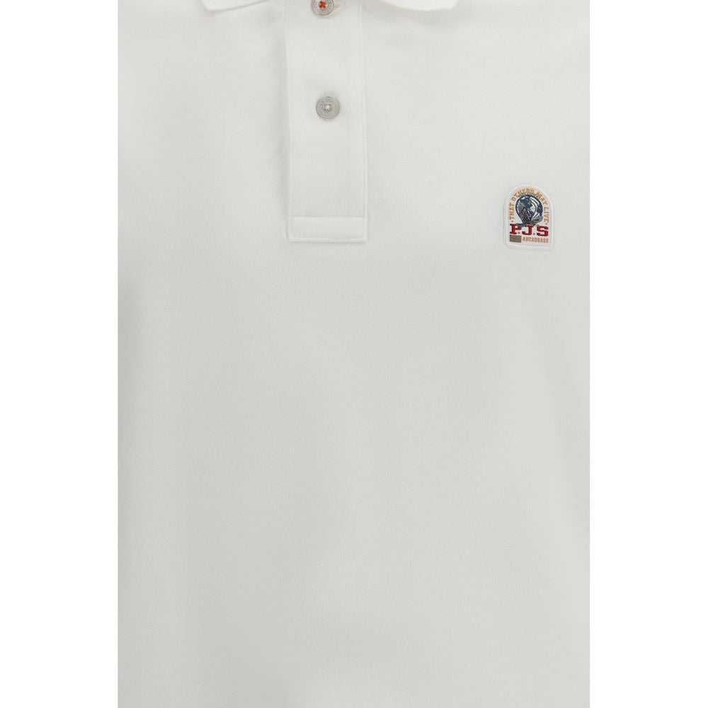 Parajumpers Polo en Coton Blanc