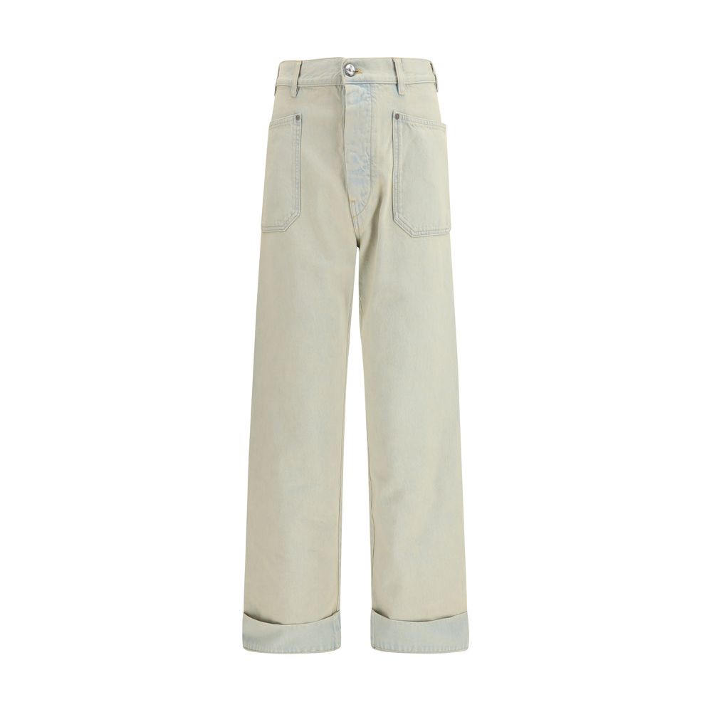 Vivienne Westwood Jean en Coton Bleu Denim