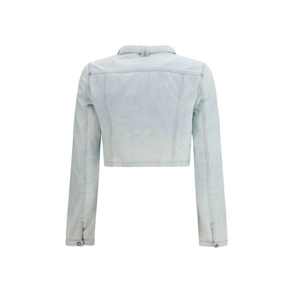 Diesel Blue Biker Jackets for Women alternate view