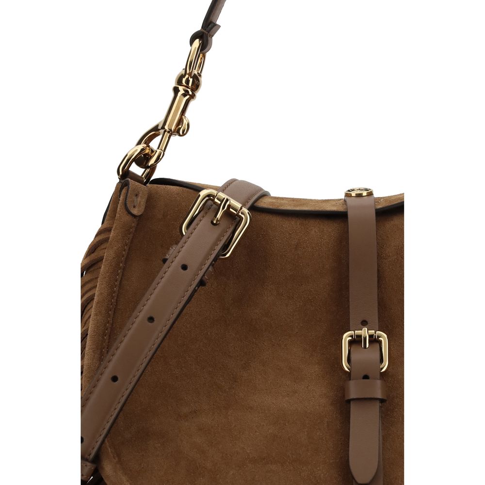 Etro Brown Shoulder Bag for Women side view