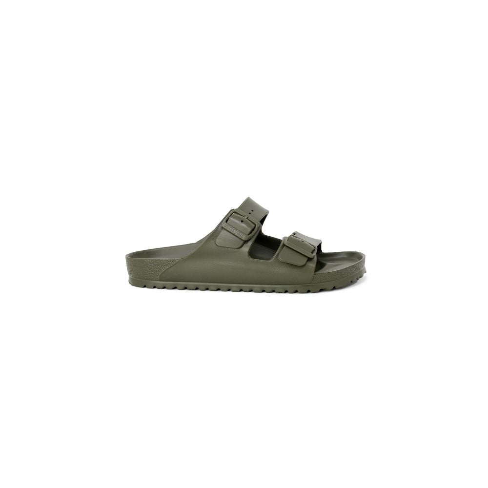 Sandales plates Birkenstock en plastique vert