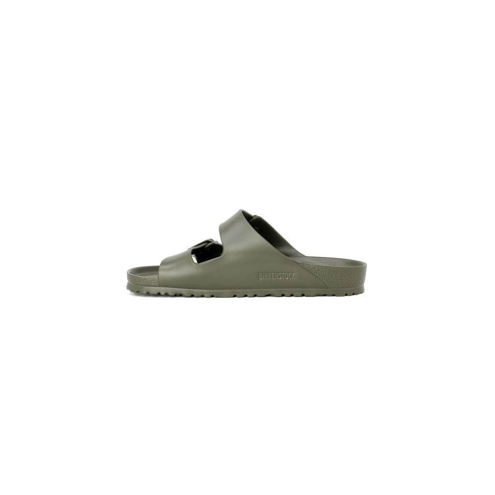 Sandales plates Birkenstock en plastique vert