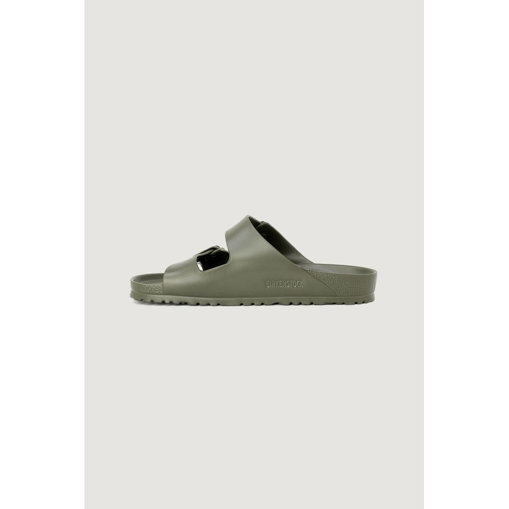 Sandales plates Birkenstock en plastique vert