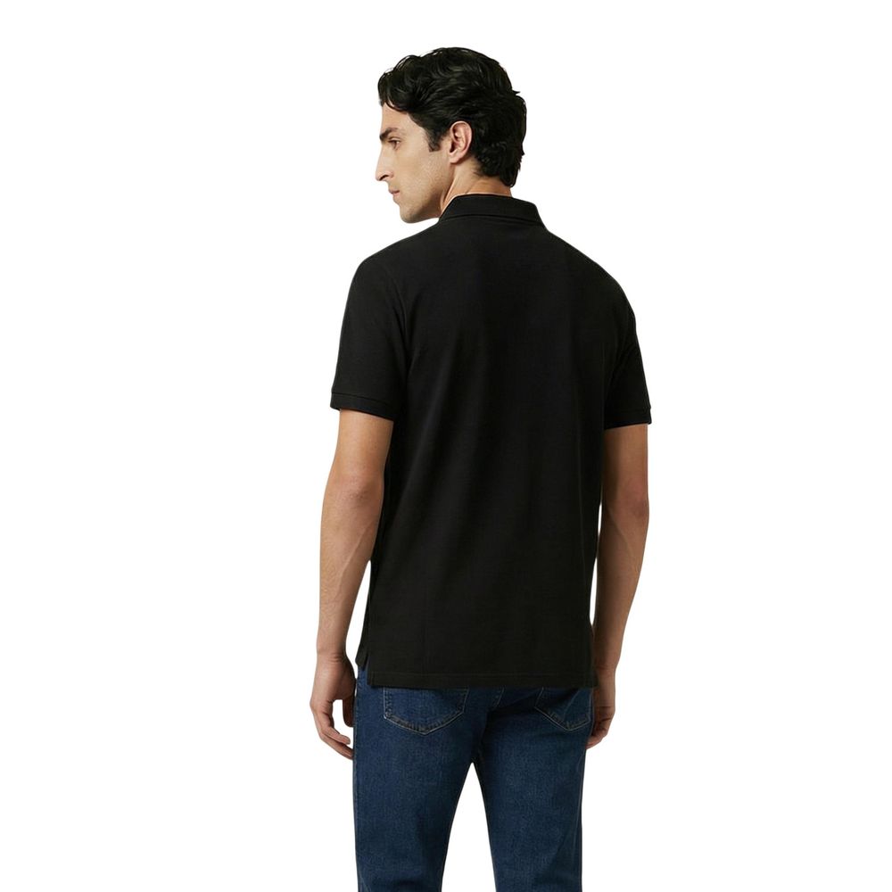 Polo Bikkembergs en coton noir
