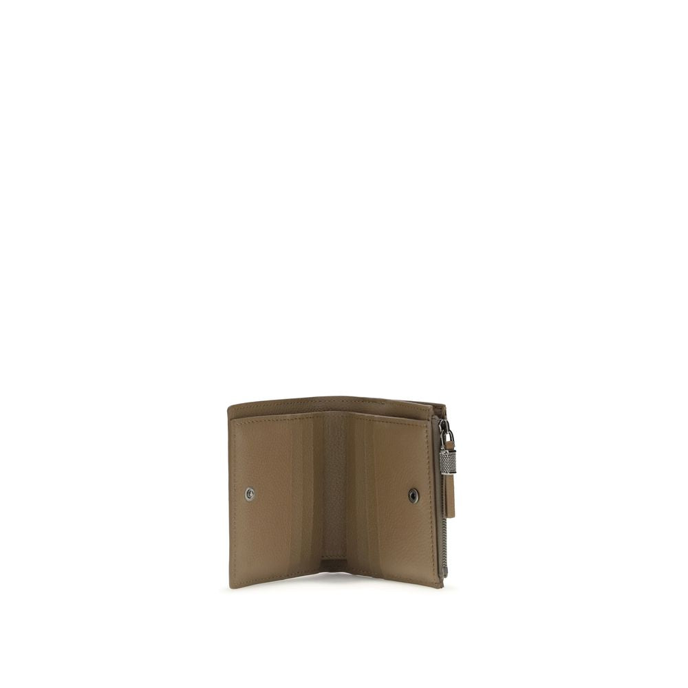 Brunello Cucinelli Brown Wallet for Women detail view