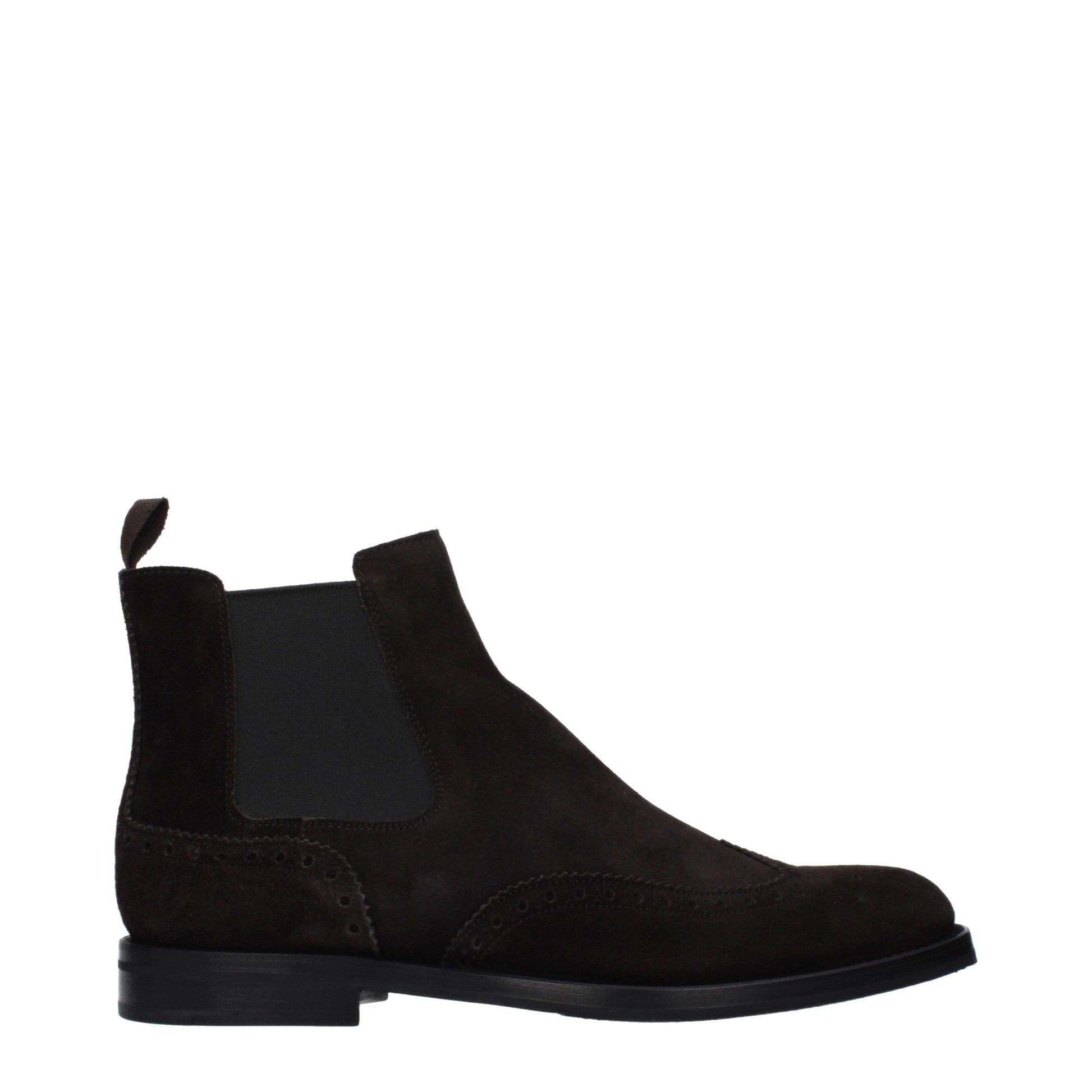Bottines Church's en cuir marron