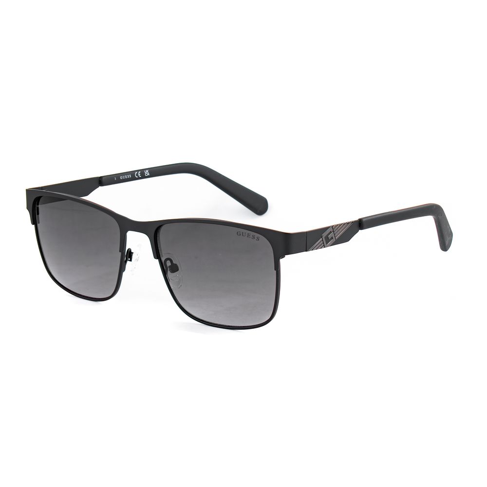 Lunettes de soleil Guess en métal noir