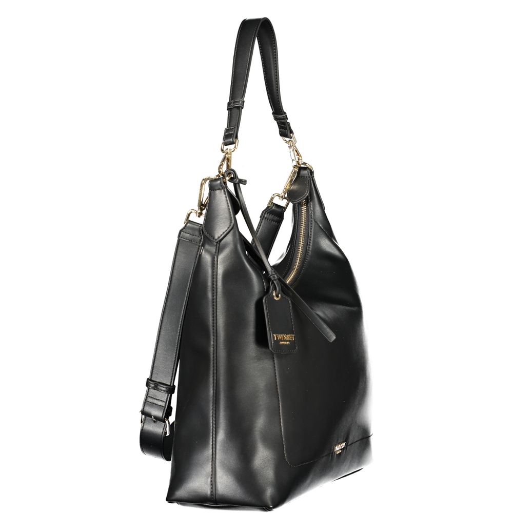 Sac Hobo Femme Twinset Nero Poliuretano