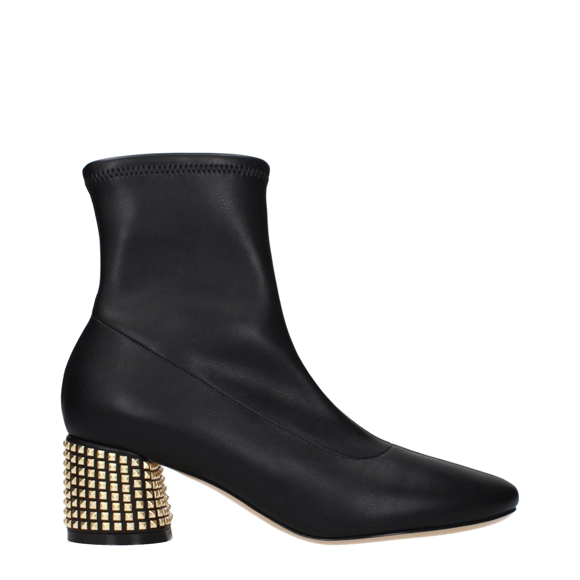 Casadei Bottines en cuir noir