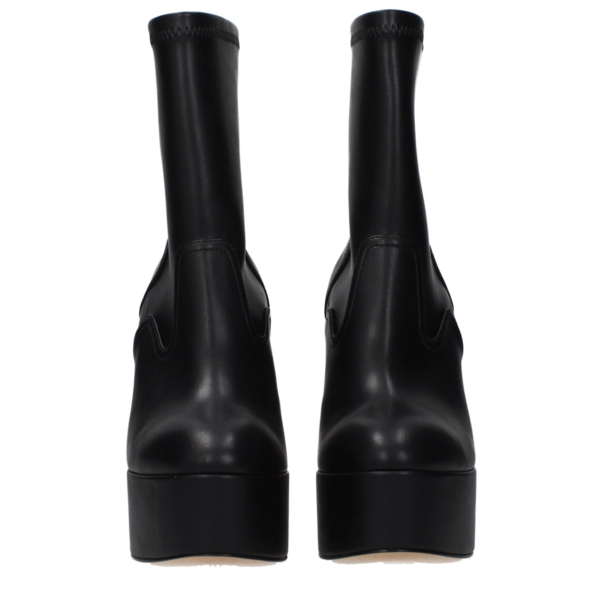 Casadei Bottines en cuir noir