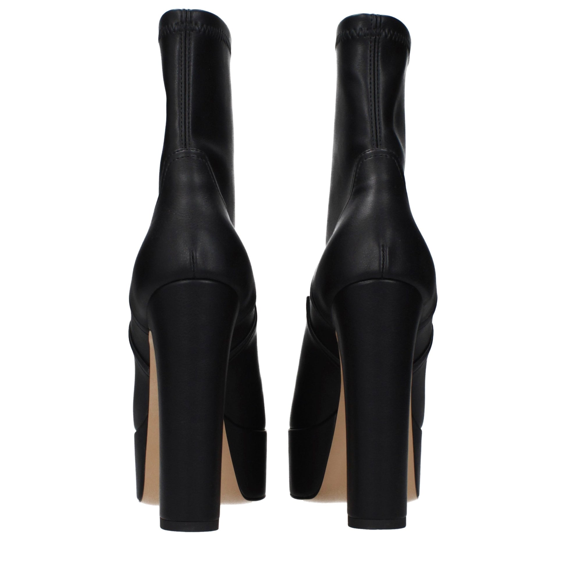 Casadei Bottines en cuir noir