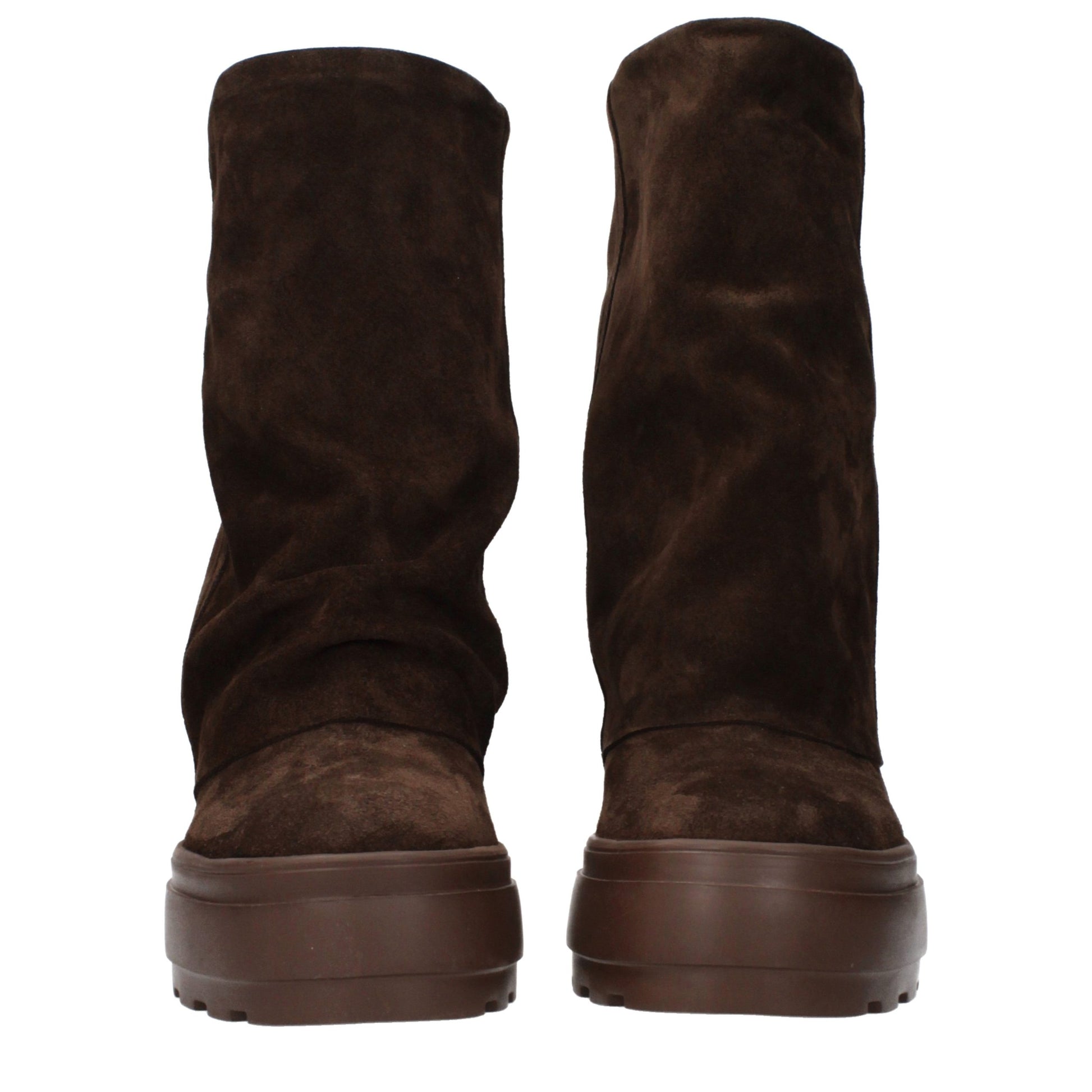 Casadei Bottines en Cuir Marron
