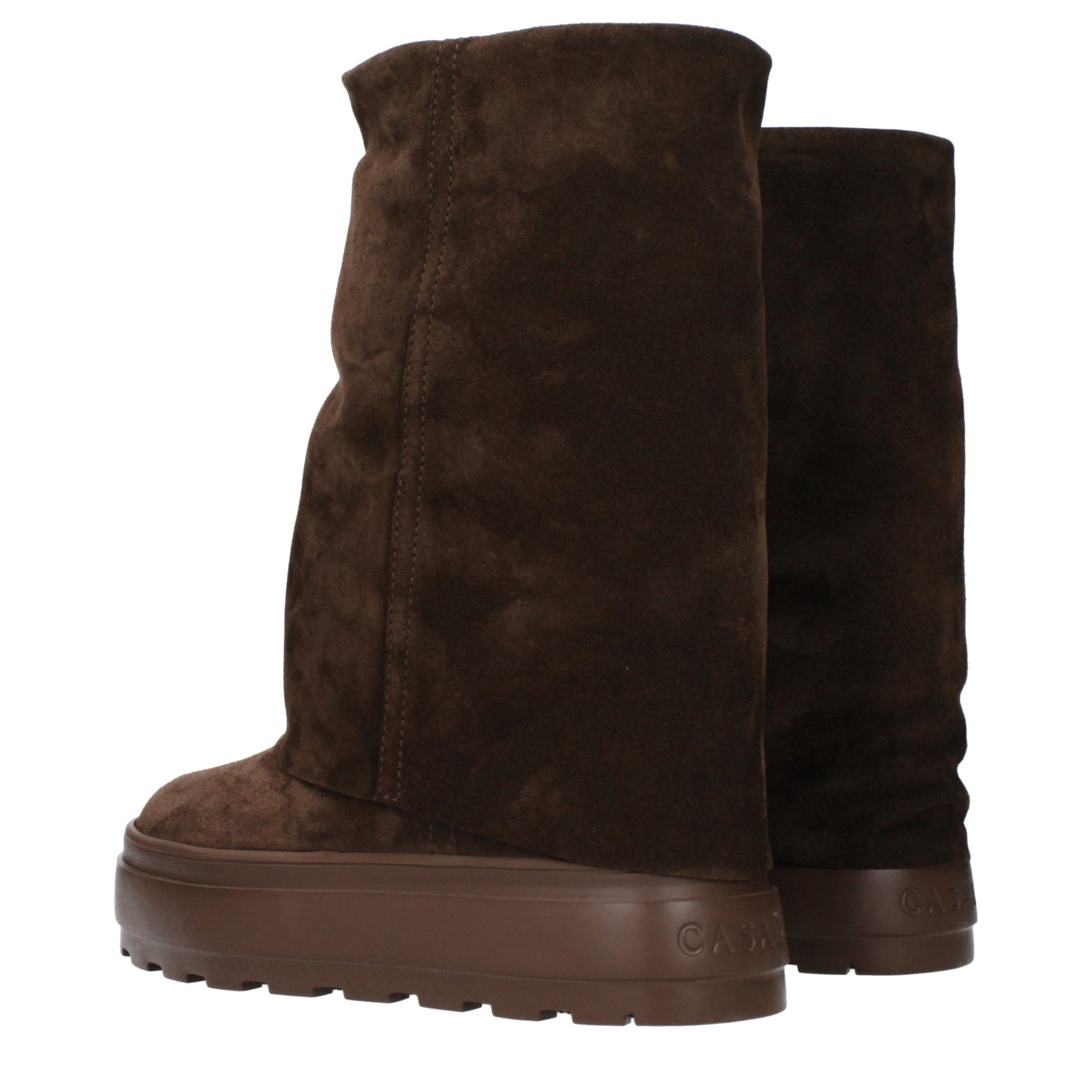 Casadei Bottines en Cuir Marron