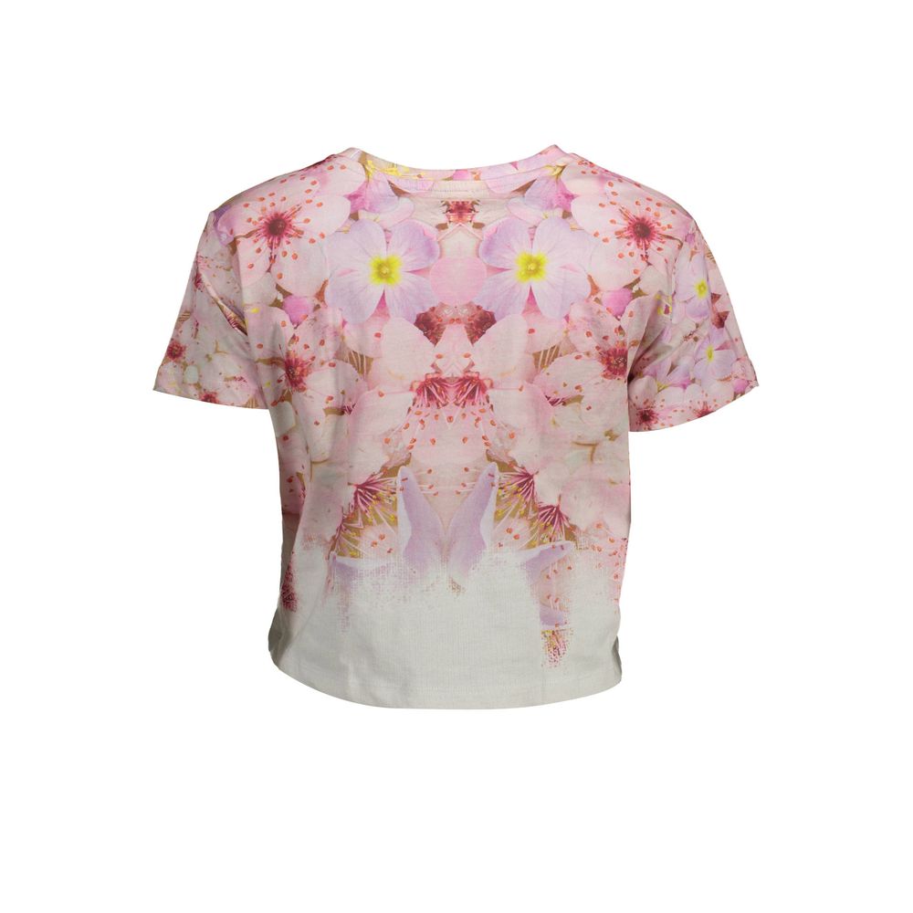 Desigual Pink T-Shirt for Women alternate view
