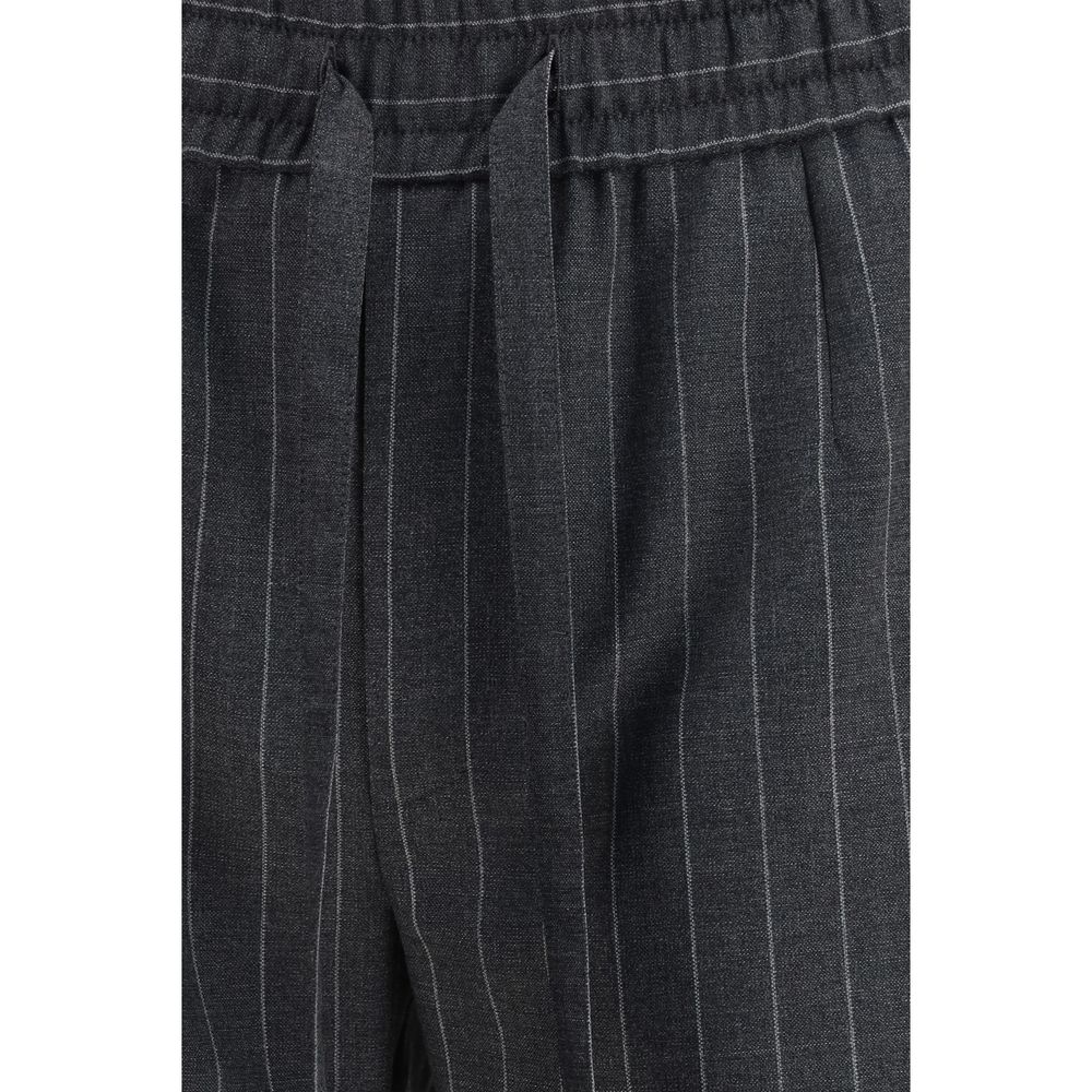 Dolce & Gabbana Grey Casual Pants for Men detail view