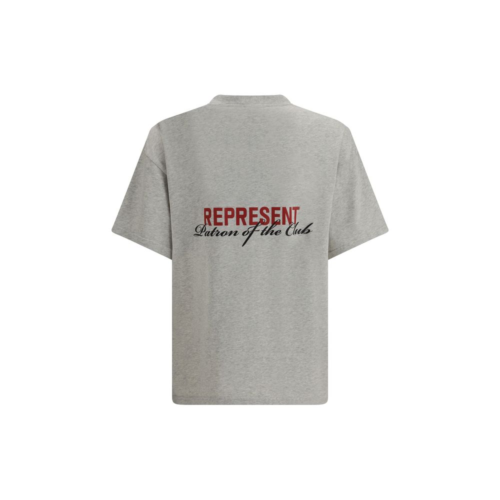 T-shirt gris en coton