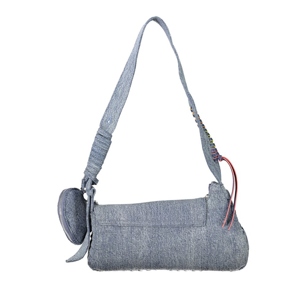 Sac porté épaule femme Desigual Azzurro en coton
