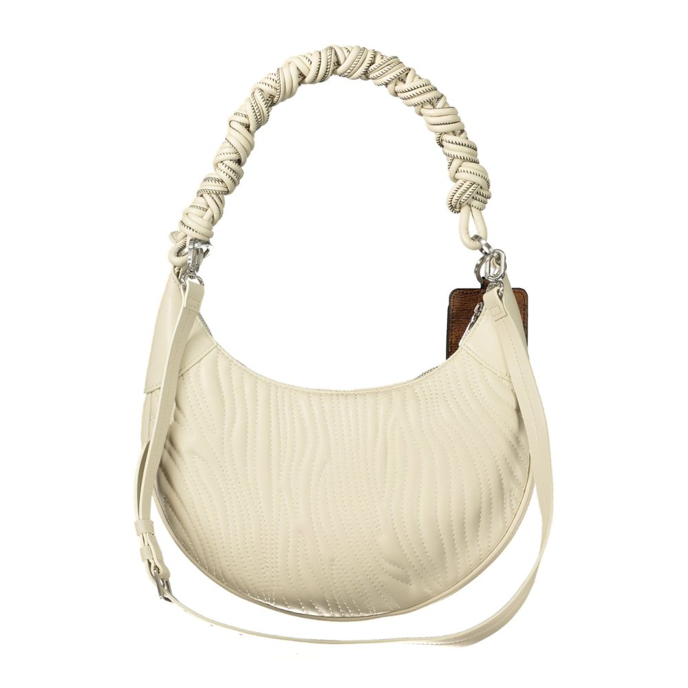 Sac à main Desigual blanc en polyuréthane pour femme