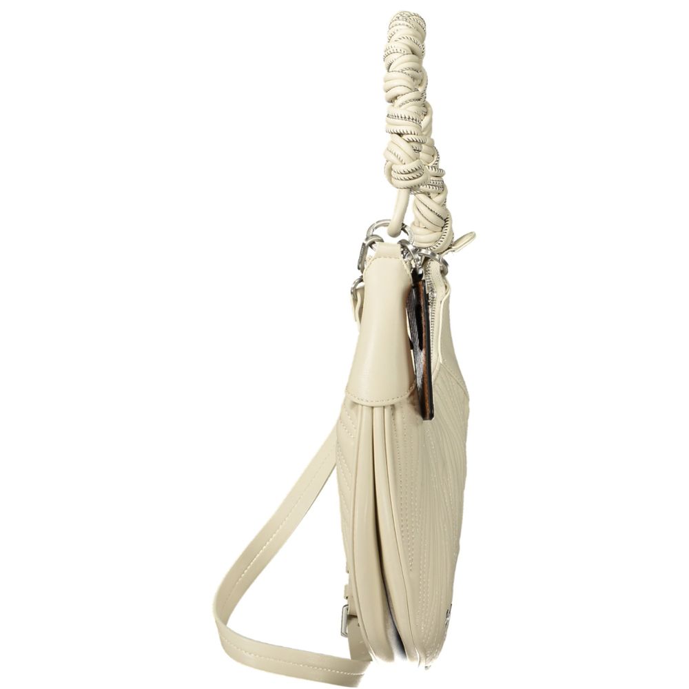 Sac à main Desigual blanc en polyuréthane pour femme