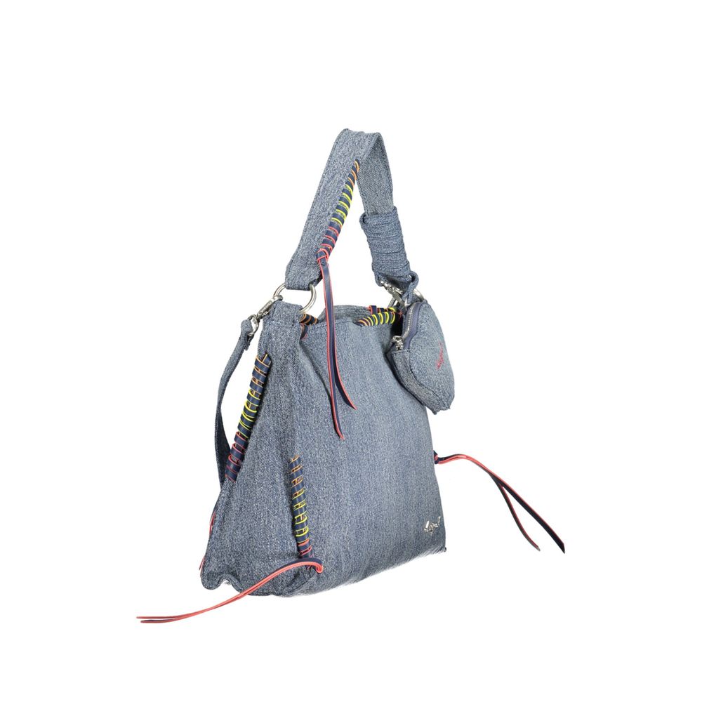 Sac à main Desigual Azzurro en coton pour femme