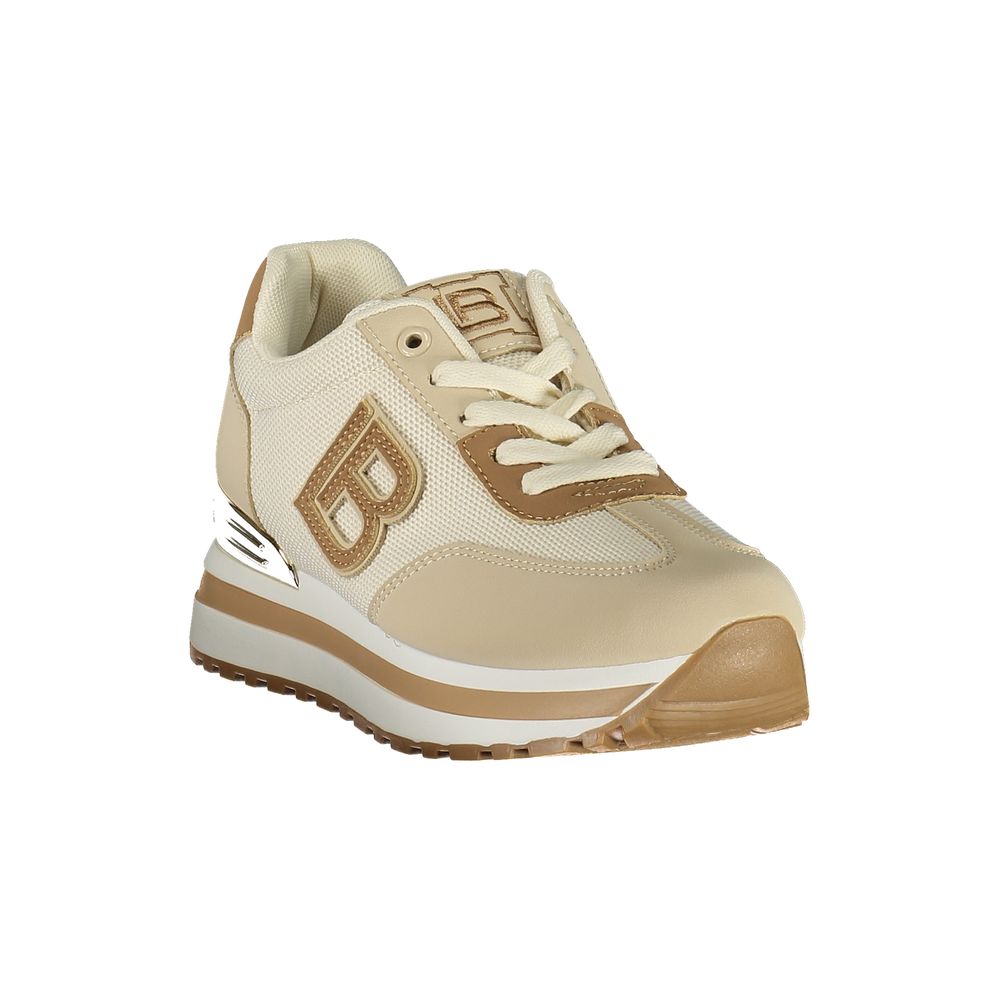 Laura Biagiotti Beige Athletic Sneakers for Women alternate view