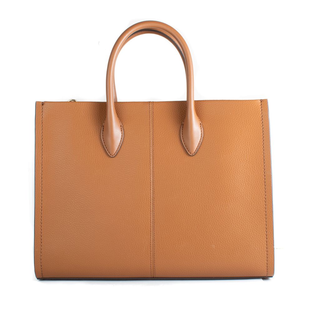 Michael Kors Brown Leather Shoulder Bag