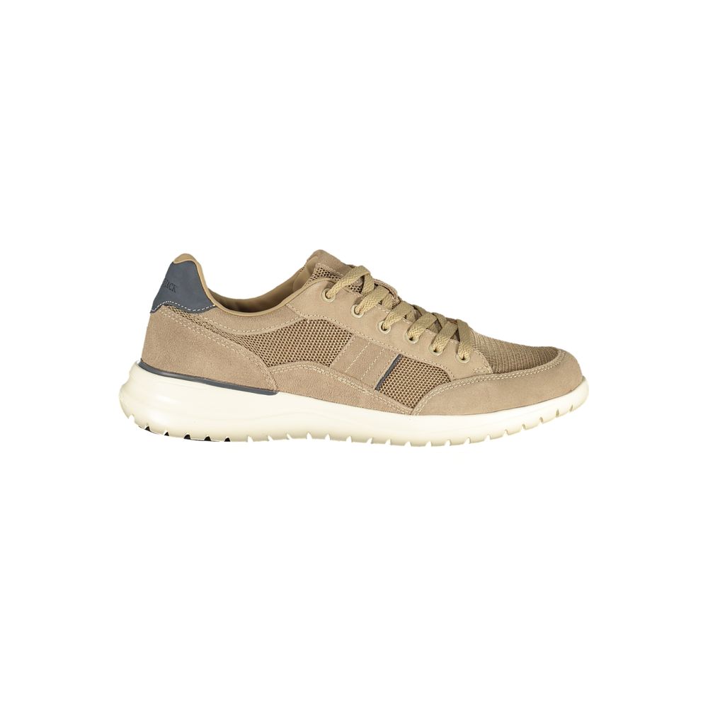 Baskets pour Homme en Polyuréthane Beige Lumberjack