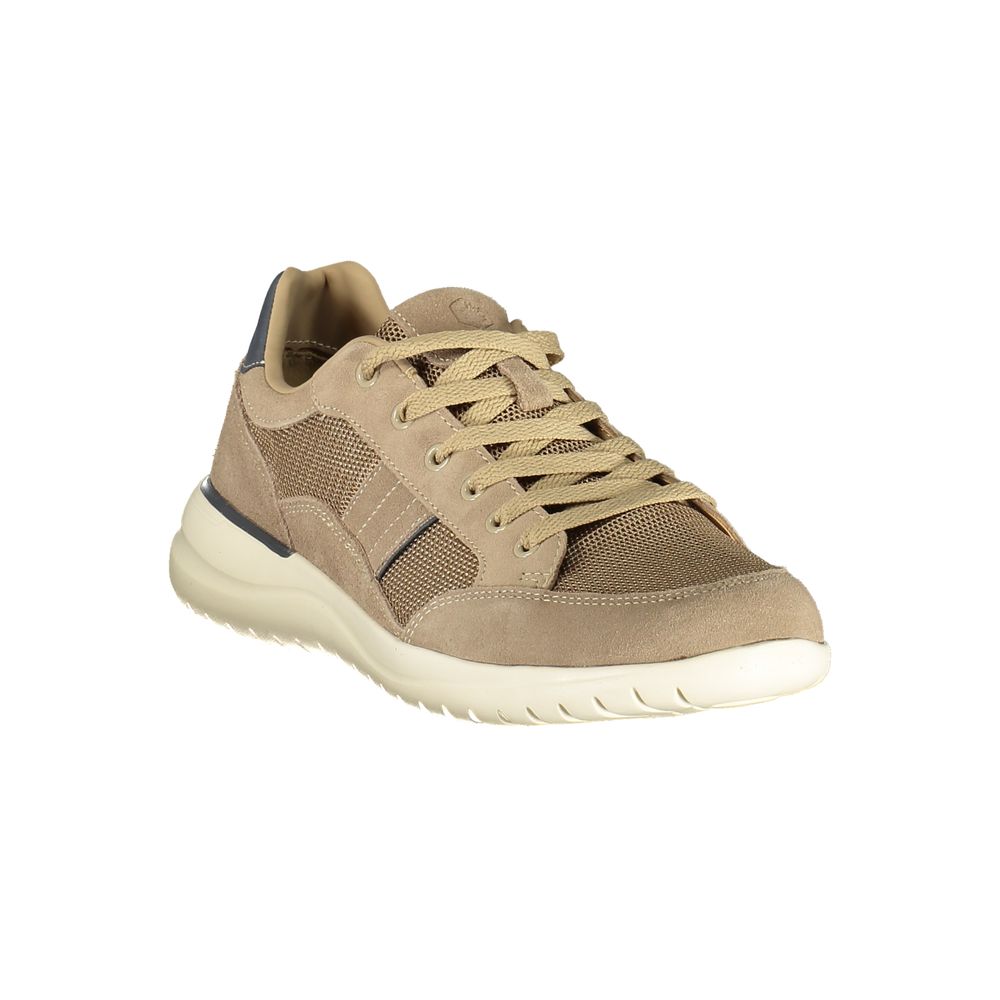 Baskets pour Homme en Polyuréthane Beige Lumberjack