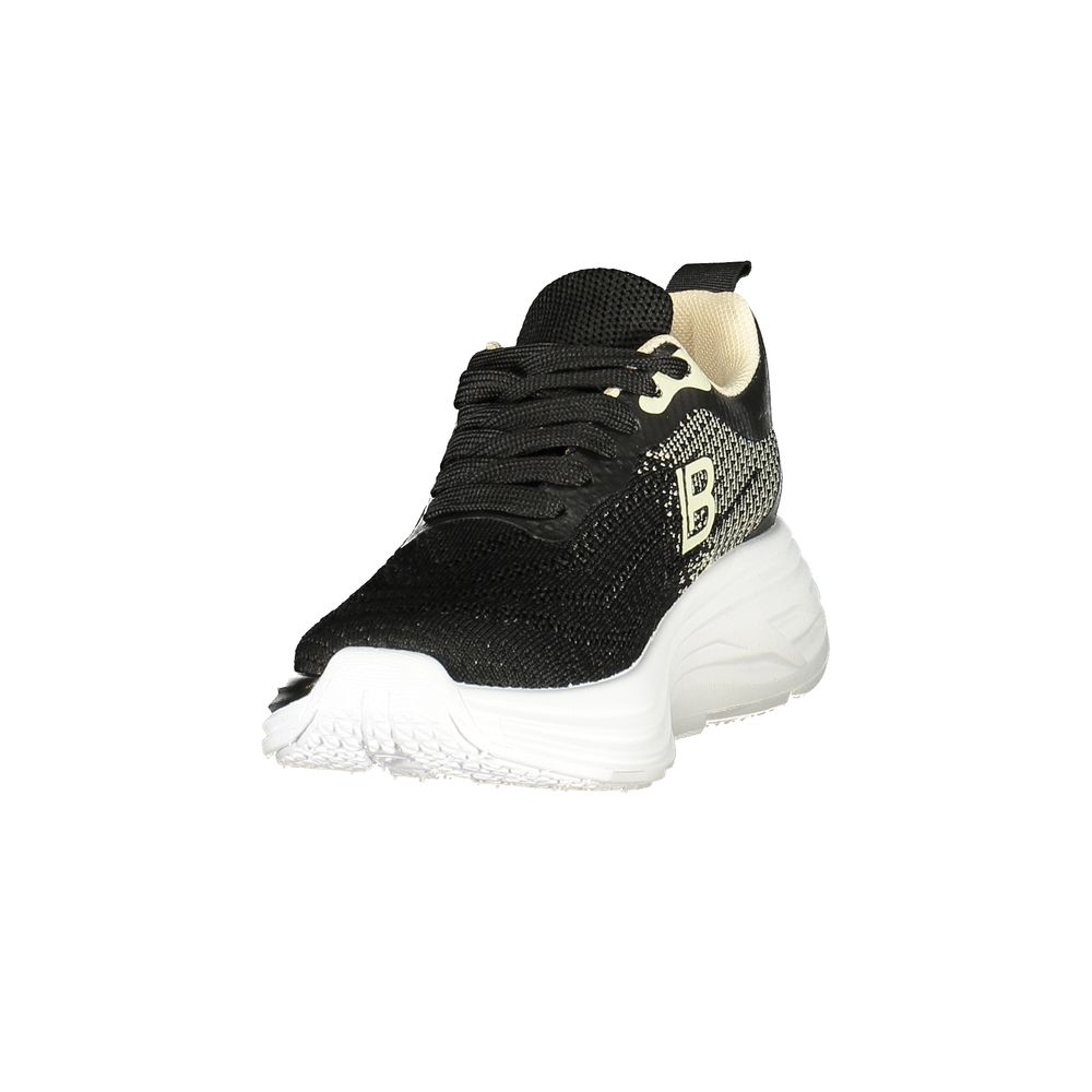 Baskets femme Laura Biagiotti en polyester noir