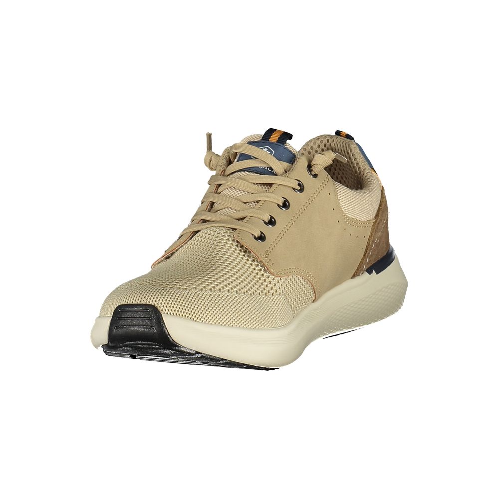 Lumberjack Beige Polyurethane Men Sneaker