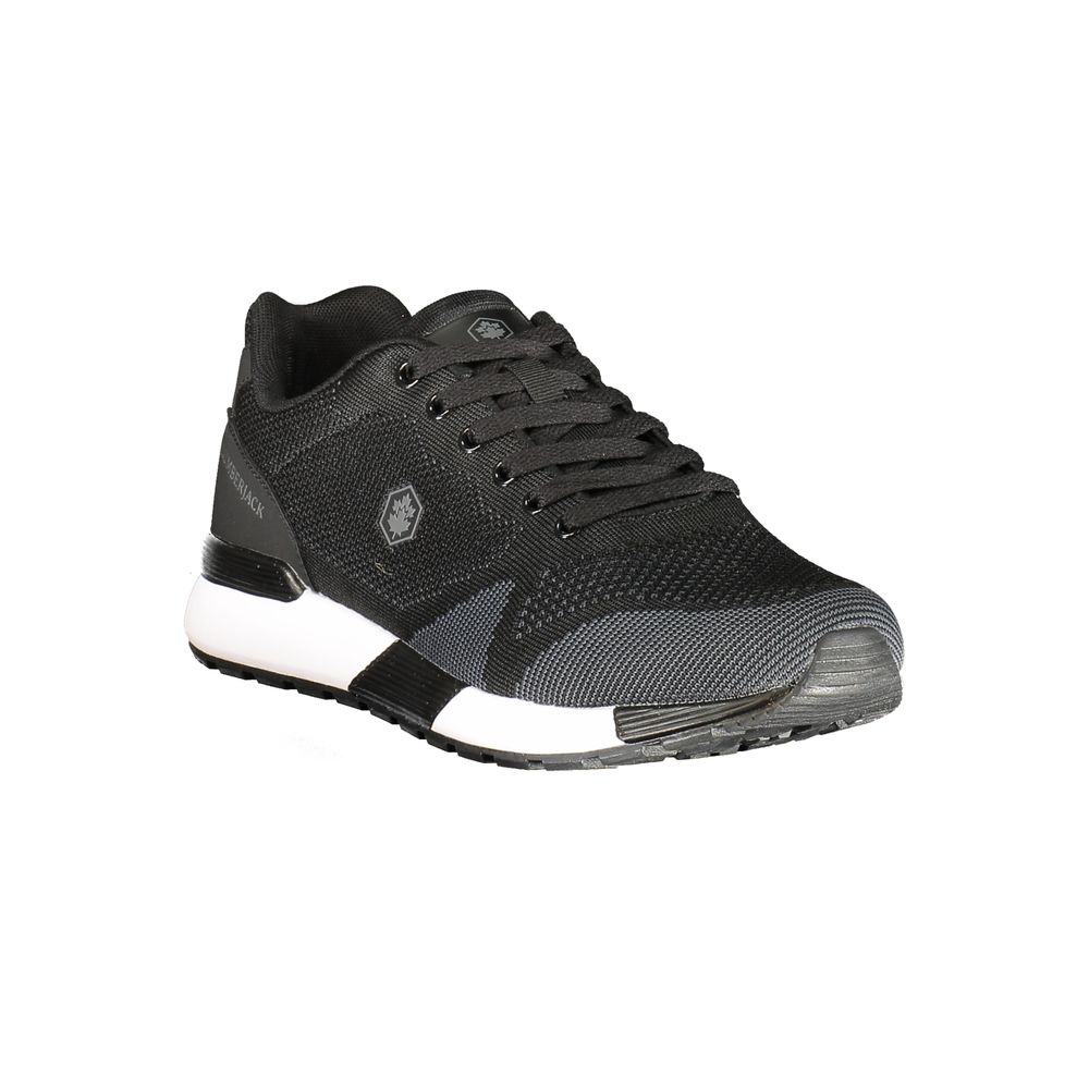 Baskets homme Lumberjack en polyester noir