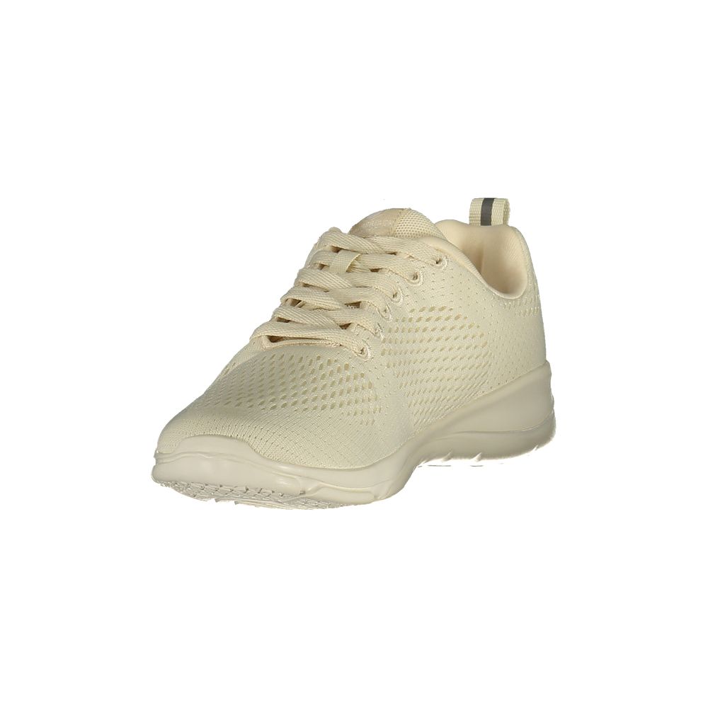 Lumberjack Beige Polyester Women Sneaker
