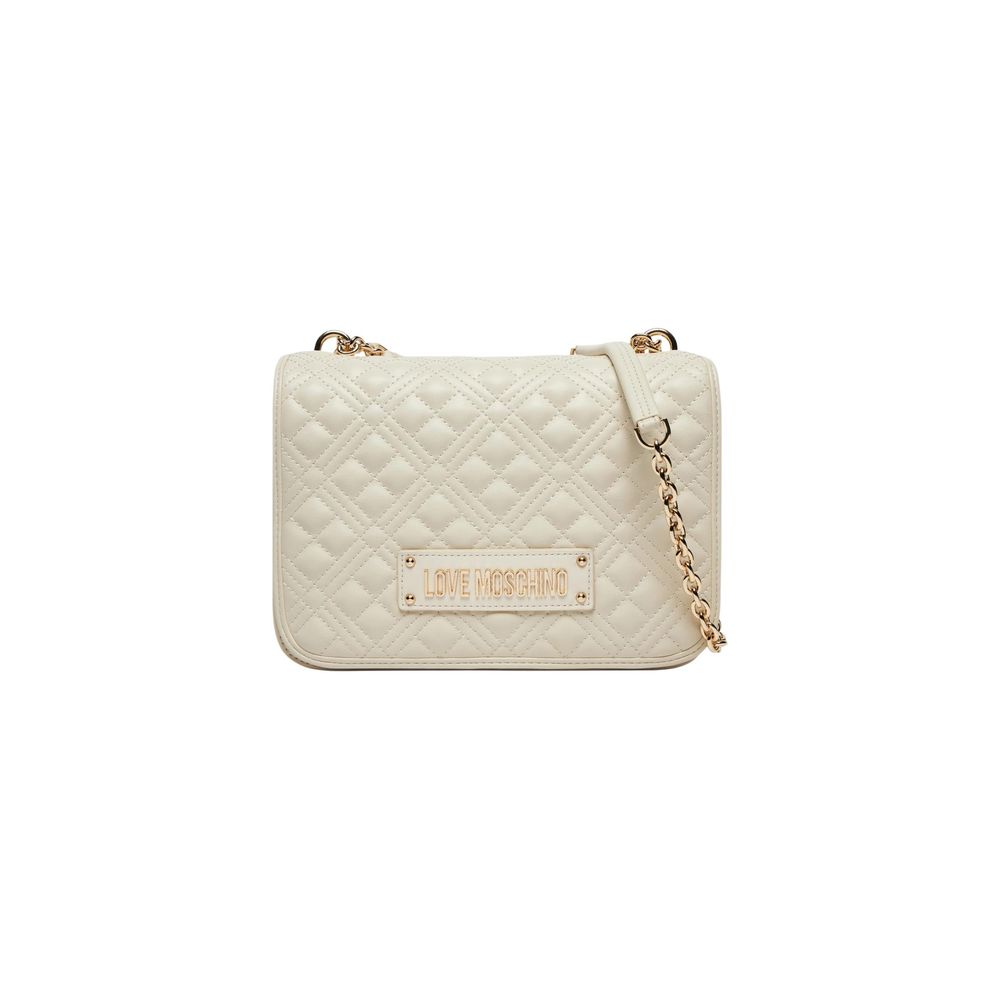 Love Moschino Beige Handbag for Women
