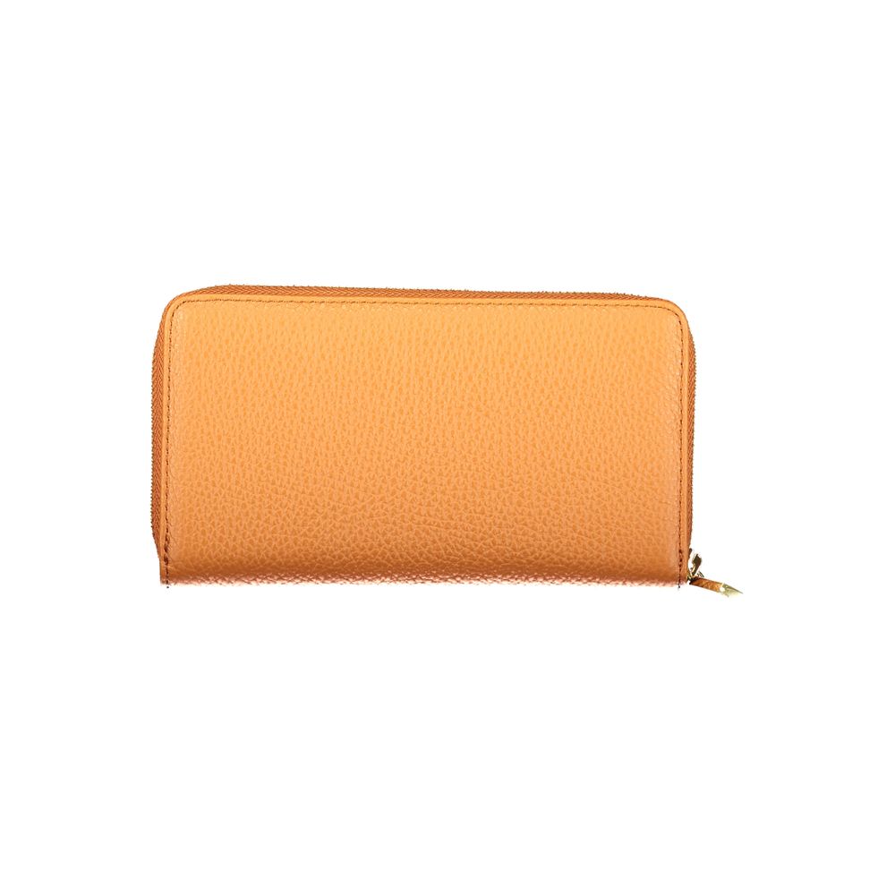 Portefeuille femme Coccinelle en cuir Arancione