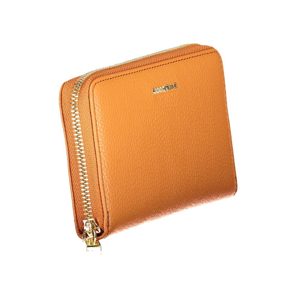 Portefeuille femme Coccinelle en cuir Arancione