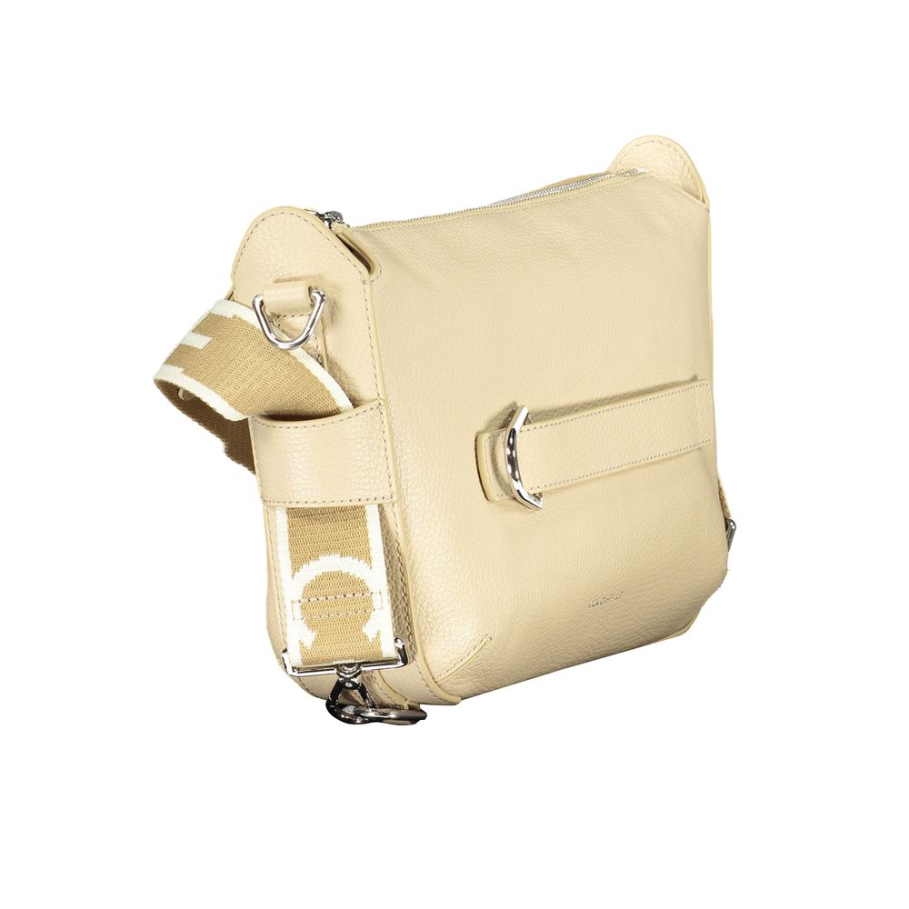 Sac à main femme Coccinelle en cuir beige