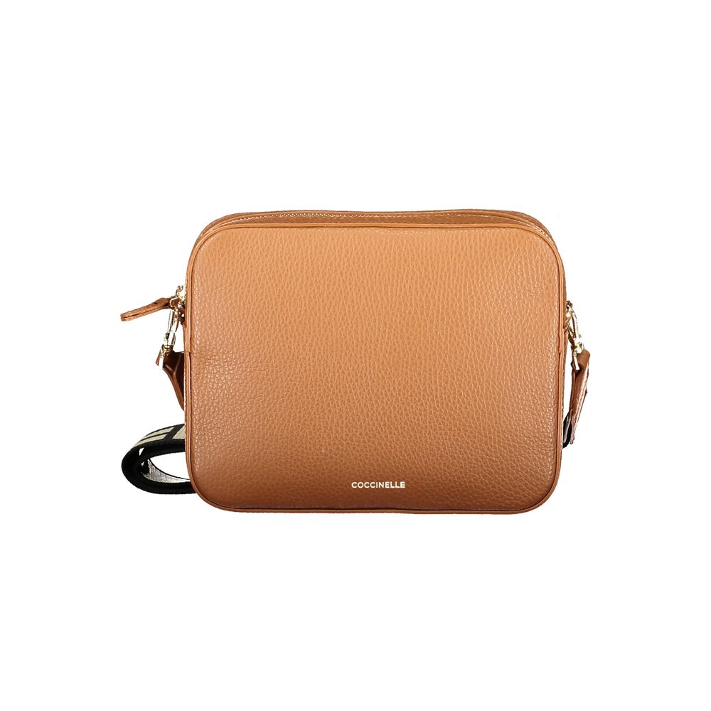 Sac femme Coccinelle Marrone en cuir