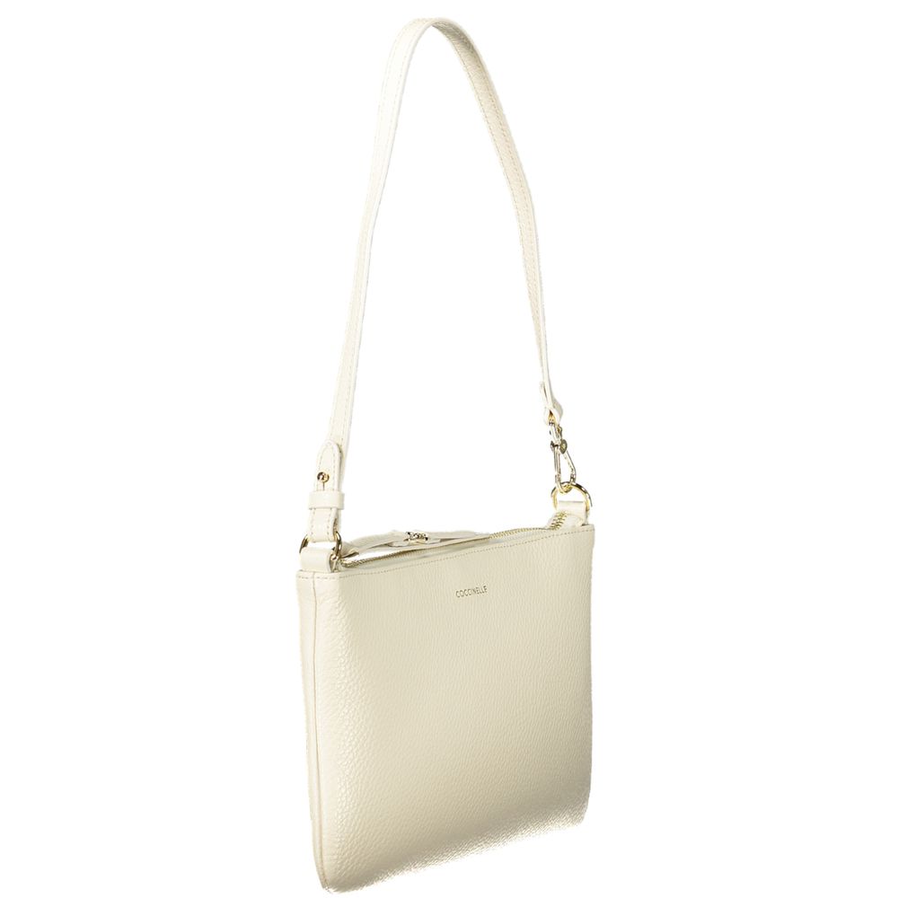 Sac à main Coccinelle Bianco en cuir pour femme